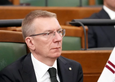 Президент Латвии Эдгар Ринкевич.