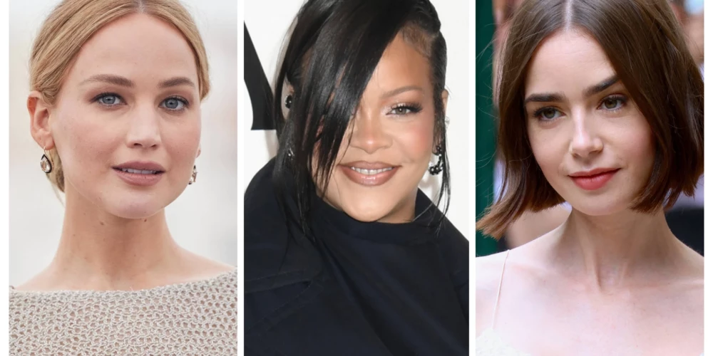 Dženifera Lorensa, Rianna un Lilija Kolinsa.