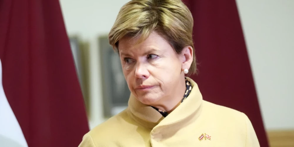 Министр иностранных дел Латвии Байба Браже.