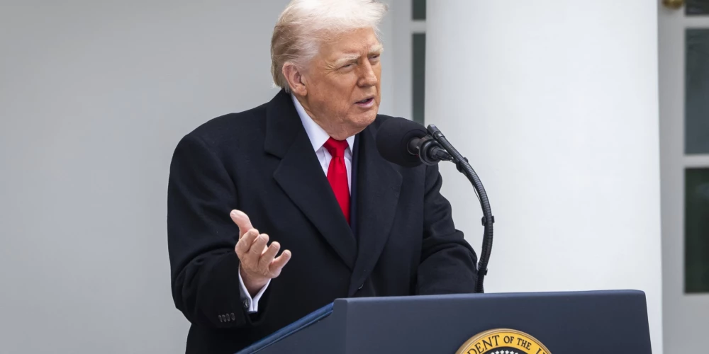 ASV prezidents Donalds Tramps. 