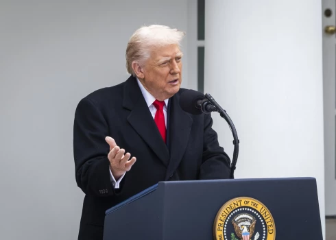 ASV prezidents Donalds Tramps. 