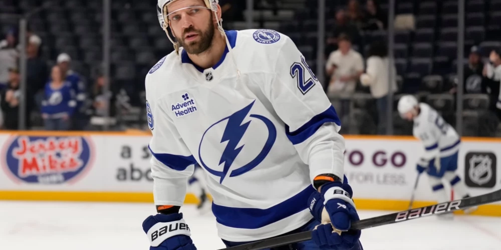 Latvijas uzbrucējs Zemgus Girgensons.