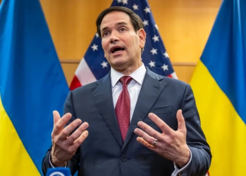 ASV valsts sekretārs Marko Rubio. 