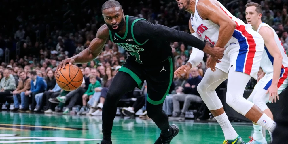 Džeilens Brauns bija uzdevumu augstumos.