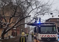 Pēc nolūzuša koka novākšanas Rīgā atjaunota tramvaju kustība, tomēr pasažieriem jārēķinās ar kavējumiem