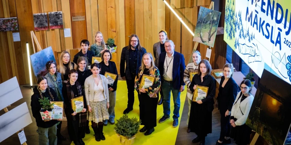 Piešķirta "Latvijas valsts mežu stipendija mākslā 2025". 