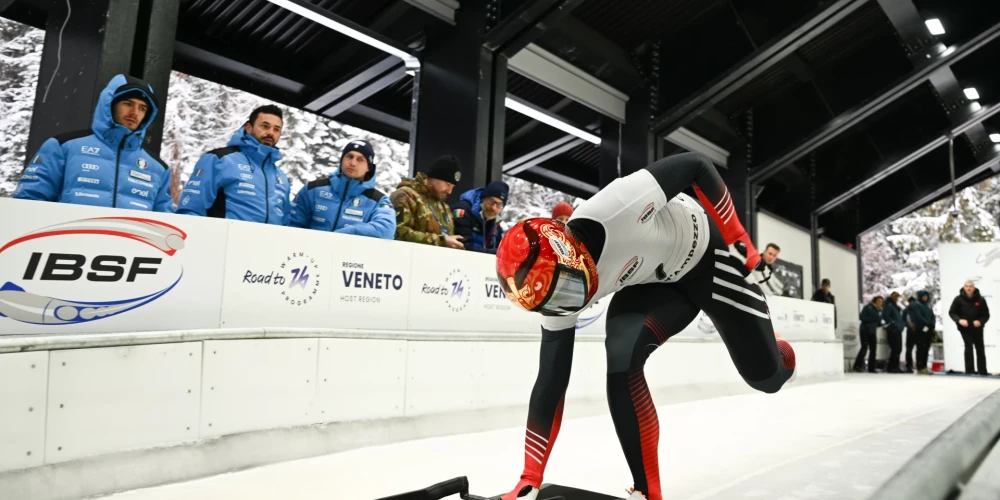 Insbrukā atceltais Pasaules kausa posms skeletonā pārcelts uz Siguldu.