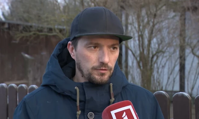 В семье Райво Гржибовски растут трое детей, младший родился совсем недавно.