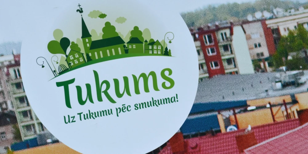 Tukuma pilsētas logo un sauklis./Ilustratīvs attēls.