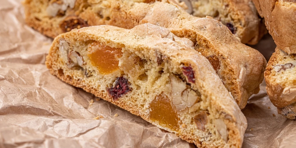 Biscotti jeb divas reizes cepti cepumi