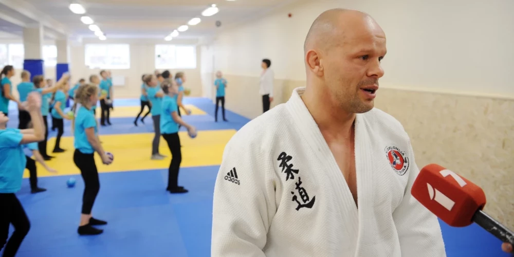 Президент Латвийской федерации дзюдо Всеволод Зелёный.