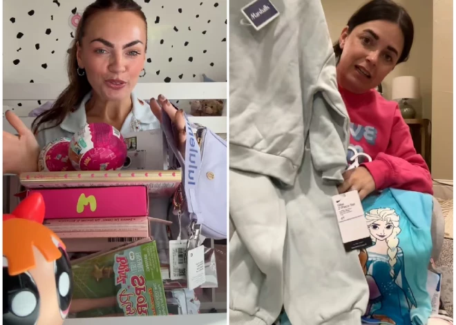 "Es iztērēju 300 dolārus" — māmiņas izrāda, ko dāvinās bērniem Ziemassvētkos