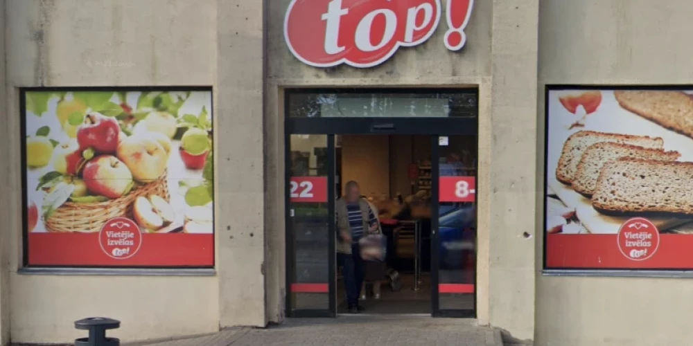 "Top" veikals Gulbenē (ekrānuzņēmums no "Google Maps")