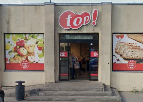 "Top" veikals Gulbenē (ekrānuzņēmums no "Google Maps")