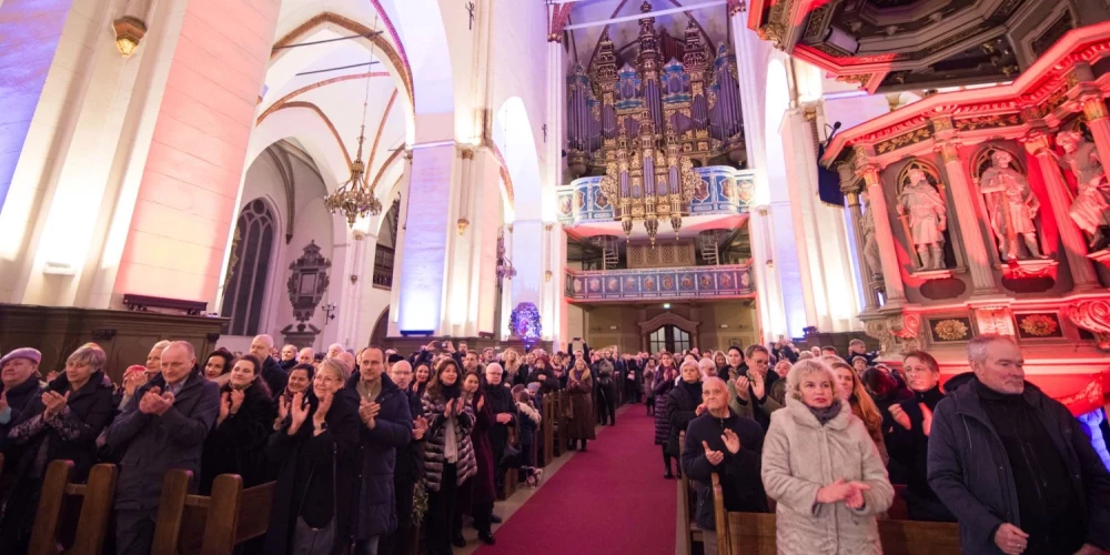 Зрители «Рождественской прелюдии» откажутся в атмосфере величественного убранства Домского собора.