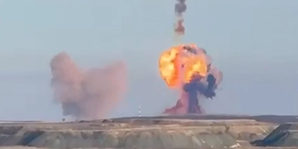 Analītiķi uzskata, ka eksplodējusī raķete varētu būt bijusi "Avangard". 