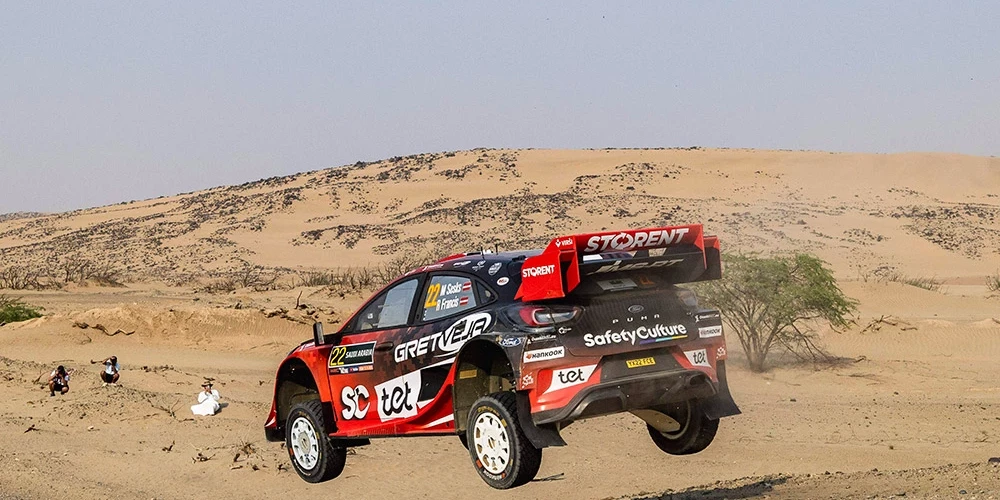 Seska ekipāža, kas šajā WRC sezonā startē ar "M-Sport Ford" komandas sagatavoto "Ford Puma Rally1" auto, šosezon piedalījās savā septītajā posmā. 