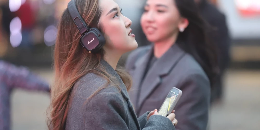 Rīgas galvenās egles iedegšana.