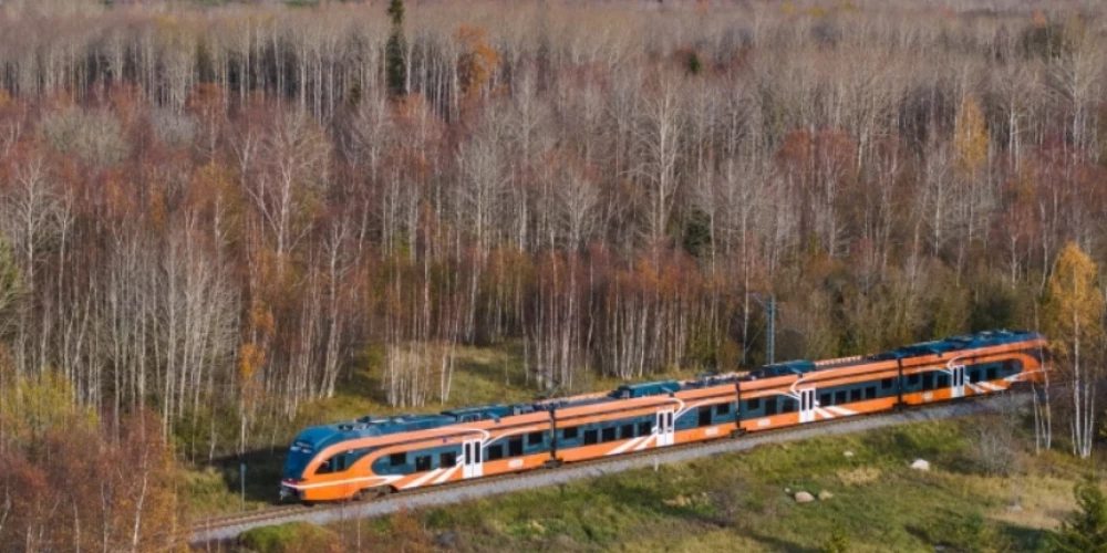 Igaunijā sāk kursēt jaunie "Škoda" elektrovilcieni.