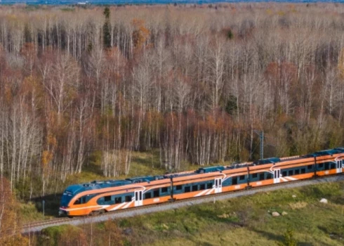 Igaunijā sāk kursēt jaunie "Škoda" elektrovilcieni.