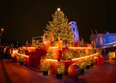 ФОТО: чем удивил Вильнюс на этот раз? Город зажег главную елку Европы, подстроившись под вкусы латвийцев