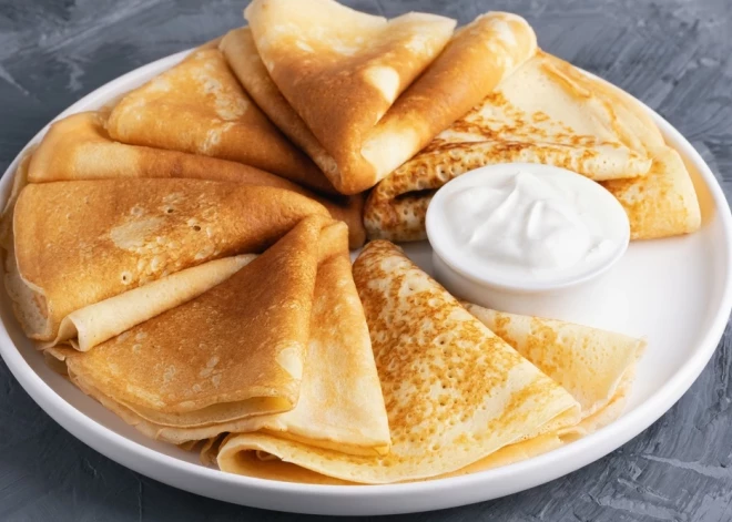 Нежные, тонкие и всегда удачные: блинчики на сметане, которые тают во рту