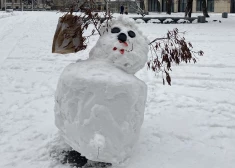 ФОТО: в ноябре 2025-го дождь и лужи, тогда как в 2023-м Рига тонула в сугробах