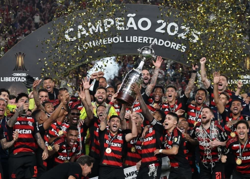 "Copa Libertadores" uzvarētāji "Flamengo"