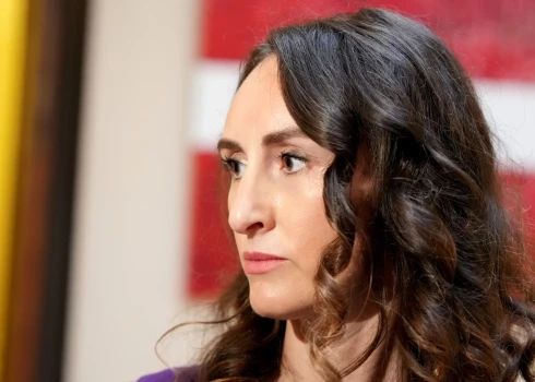 Tiesībsardze Karina Palkova.