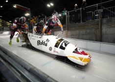 Jēkaba Kalendas četrinieks bobsleja Pasaules kausa sacensību otrajā braucienā pakāpjas uz 12. vietu, uzvar vācieša Frīdriha četrinieks