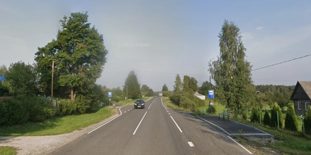 Pietura "Līči" Preiļu Miera ielā (ekrānuzņēmums no "Google Maps")