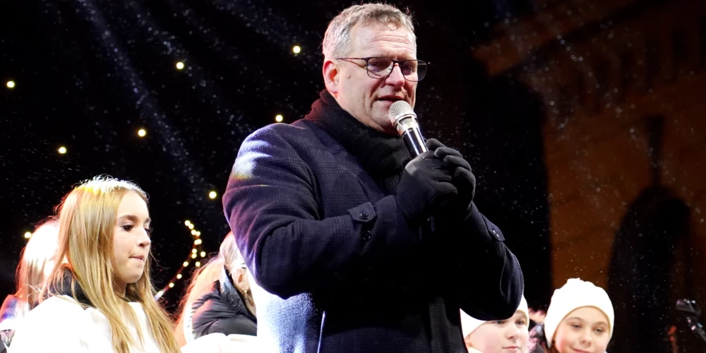 Мэр Риги Виестурс Клейнбергс.