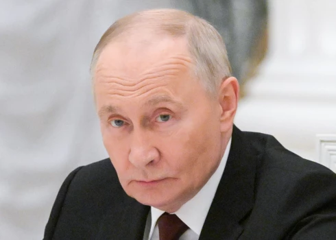 Krievijas diktators Vladimirs Putins. 