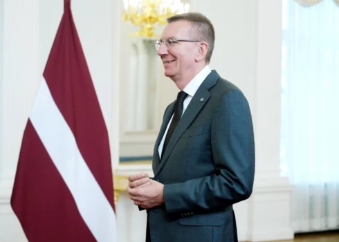 Valsts prezidents Edgars Rinkēvičs.