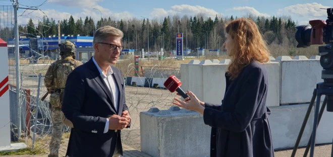 Intervija pie slēgtā kontrolpunkta Vientuļos EP  deputātu misijas laikā Latgalē. Latvijas robeža  ir ES ārējā robeža, tāpēc pierobežas reģioniem  jāsaņem atsevišķs atbalsts no ES budžeta.