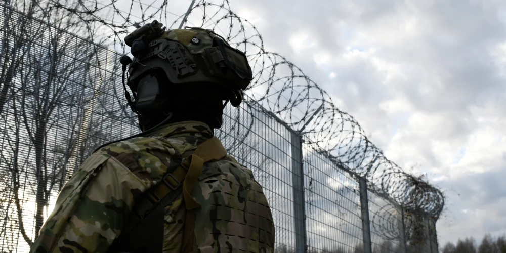  Robežsargi aizturējuši Krievijas pilsoni, kurš nelikumīgi šķērsoja valsts robežu no Krievijas puses.