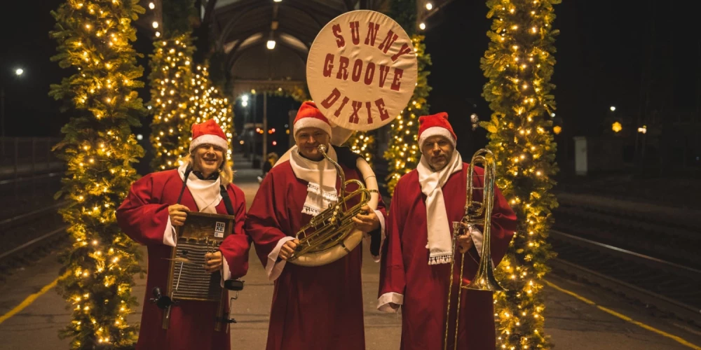 Ziemassvētku Muzikālais vilciens aicina doties svētku noskaņu notvert Ogres novadā.