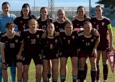 Молодежная женская сборная Латвии по футболу пробилась в более высокую лигу