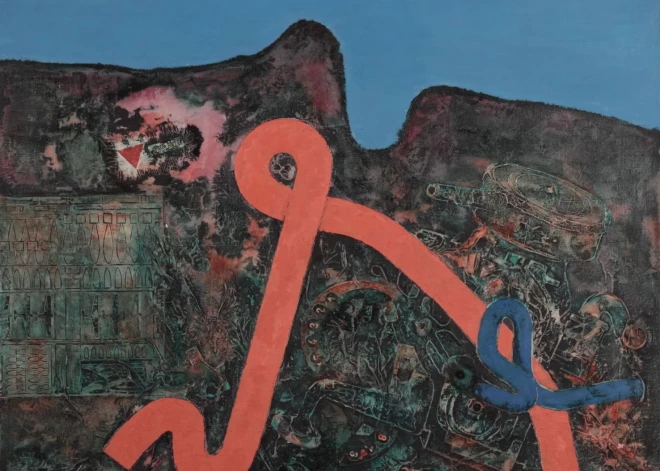 Latvijas Nacionālā mākslas muzejā notiks gleznotāja Ojāra Ābola daiļradei veltīta izstāde “Cilvēka absurdie projekti uz Zemes”