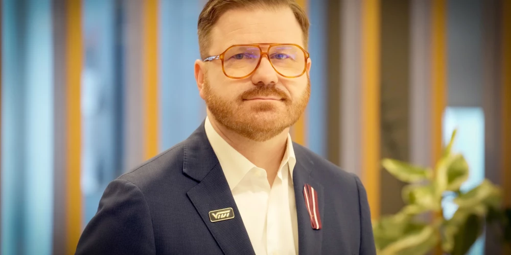 "Pasažieru vilciena" valdes priekšsēdētājs Raitis Nešpors.