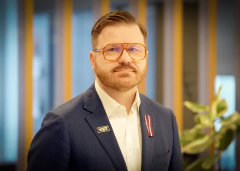 "Pasažieru vilciena" valdes priekšsēdētājs Raitis Nešpors.