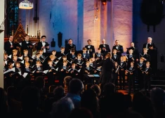 Ziemassvētku festivāls Dzintaru koncertzālē - mūzika, gaisma un siltums. FOTO