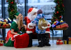 Дед Мороз переезжает в Lidl: где и когда с ним можно встретиться в Риге