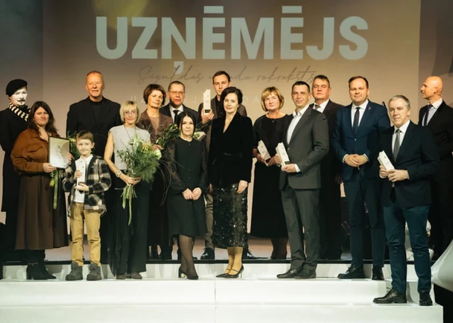 Siguldas novadā svinīgi godināti “Uzņēmēju gada balvas 2024” laureāti