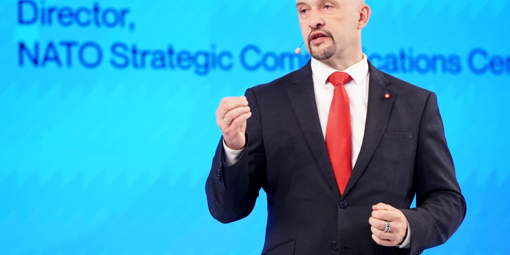 Директор Центра передового опыта НАТО по стратегической коммуникации Янис Сартс.
