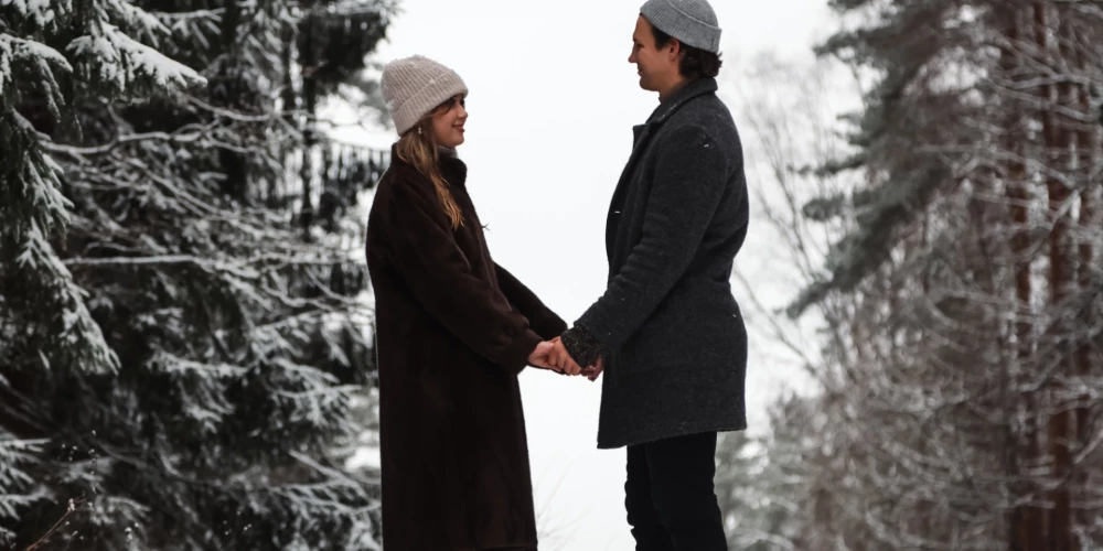 Operdziedātāja Brigita Reisone un Latvijas Nacionālā teātra aktieris Raimonds Celms.