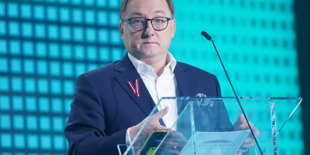 Latvijas Bankas prezidents Mārtiņš Kazāks.