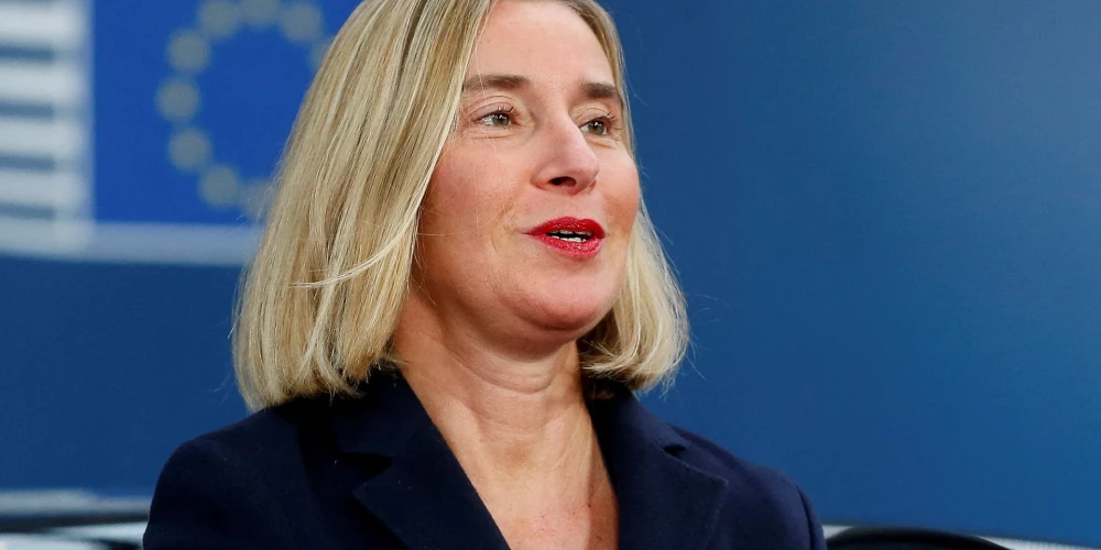 Bijusī Eiropas Savienības (ES) augstā ārlietu pārstāve Federika Mogerīni