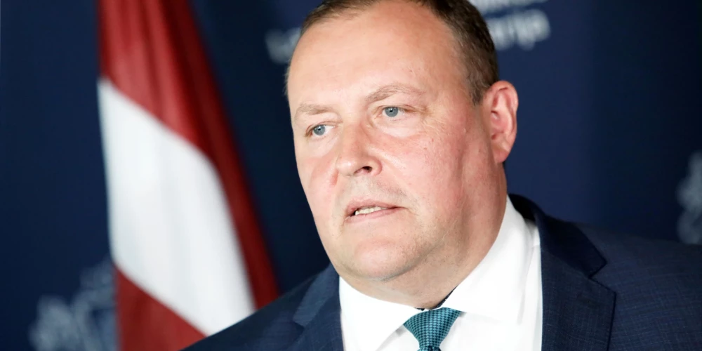 Iekšlietu ministrs Rihards Kozlovskis (JV)