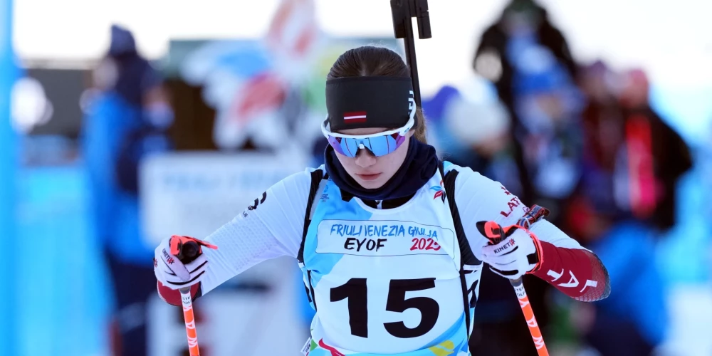 Latvijas biatloniste Estere Volfa